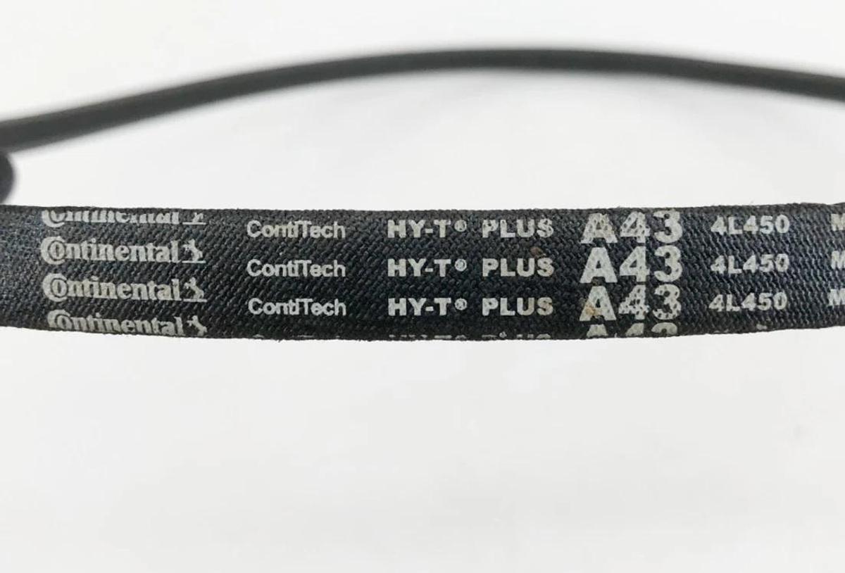 Lot of 3 New Continental A43 HY-T Plus V-Belts 4L450 - No Box