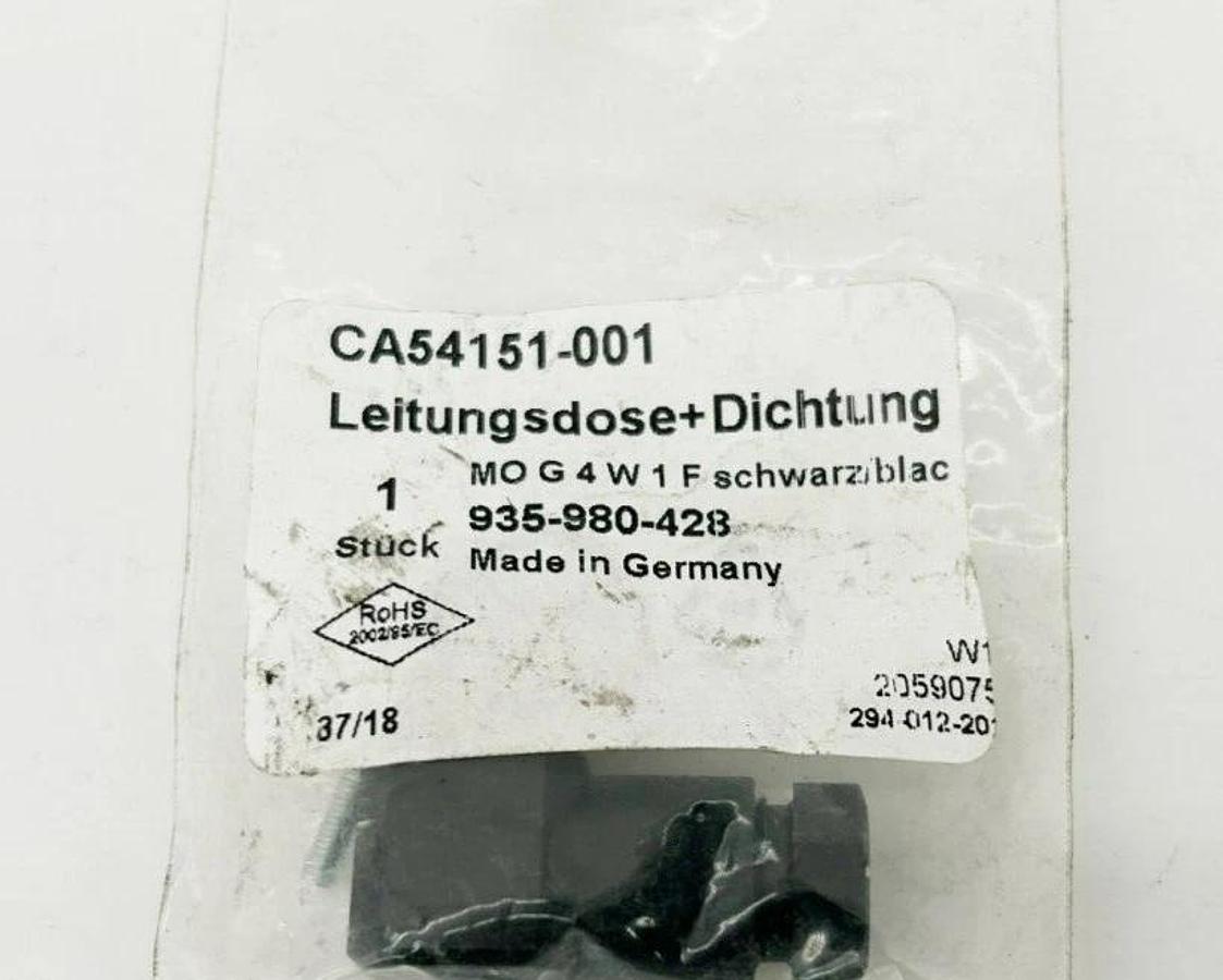 Lot of 2 New Leitungsdose + Dichtung CA54151-001 Cable Socket