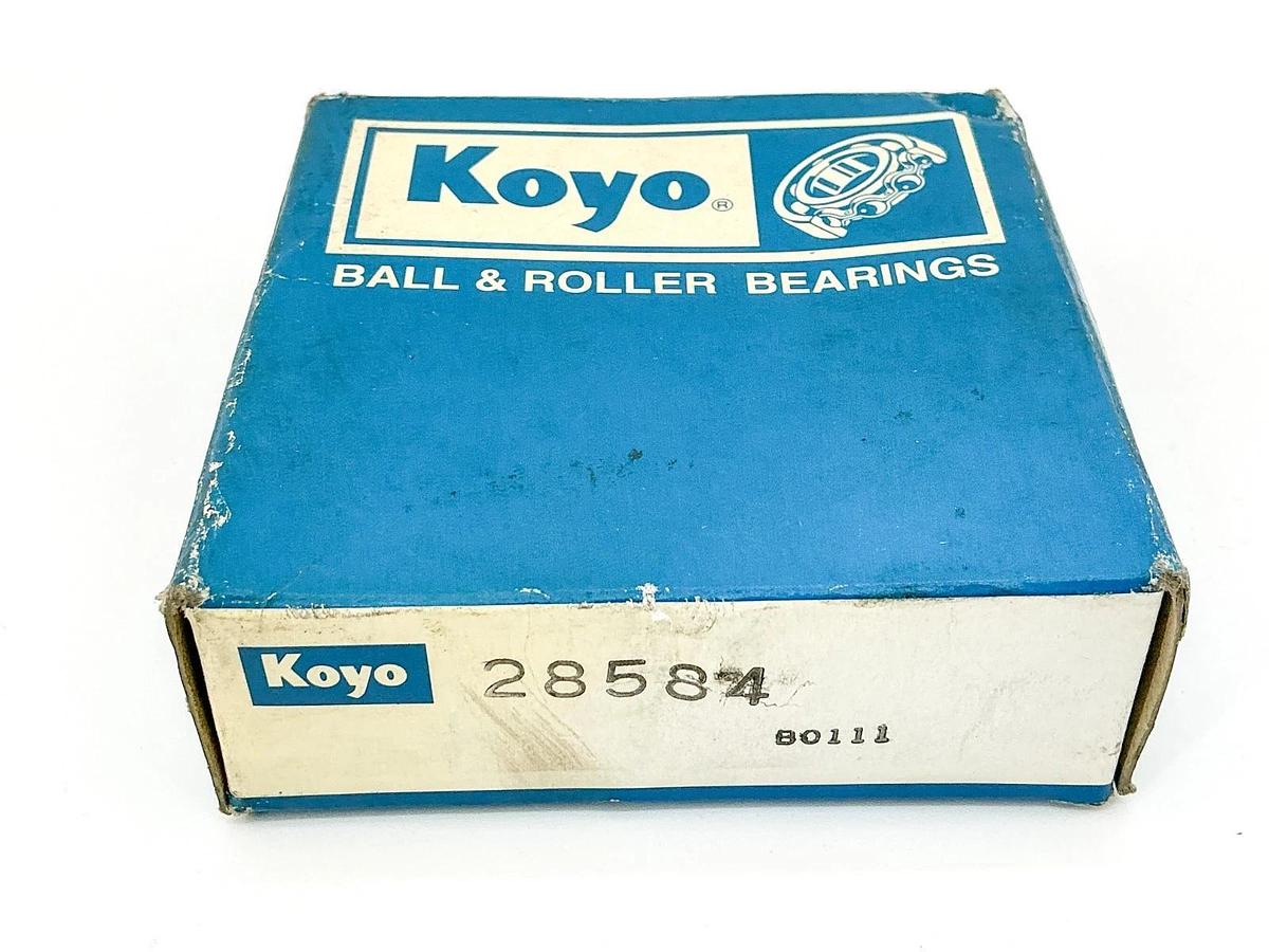 New Koyo 28584 Tapered Roller Bearing