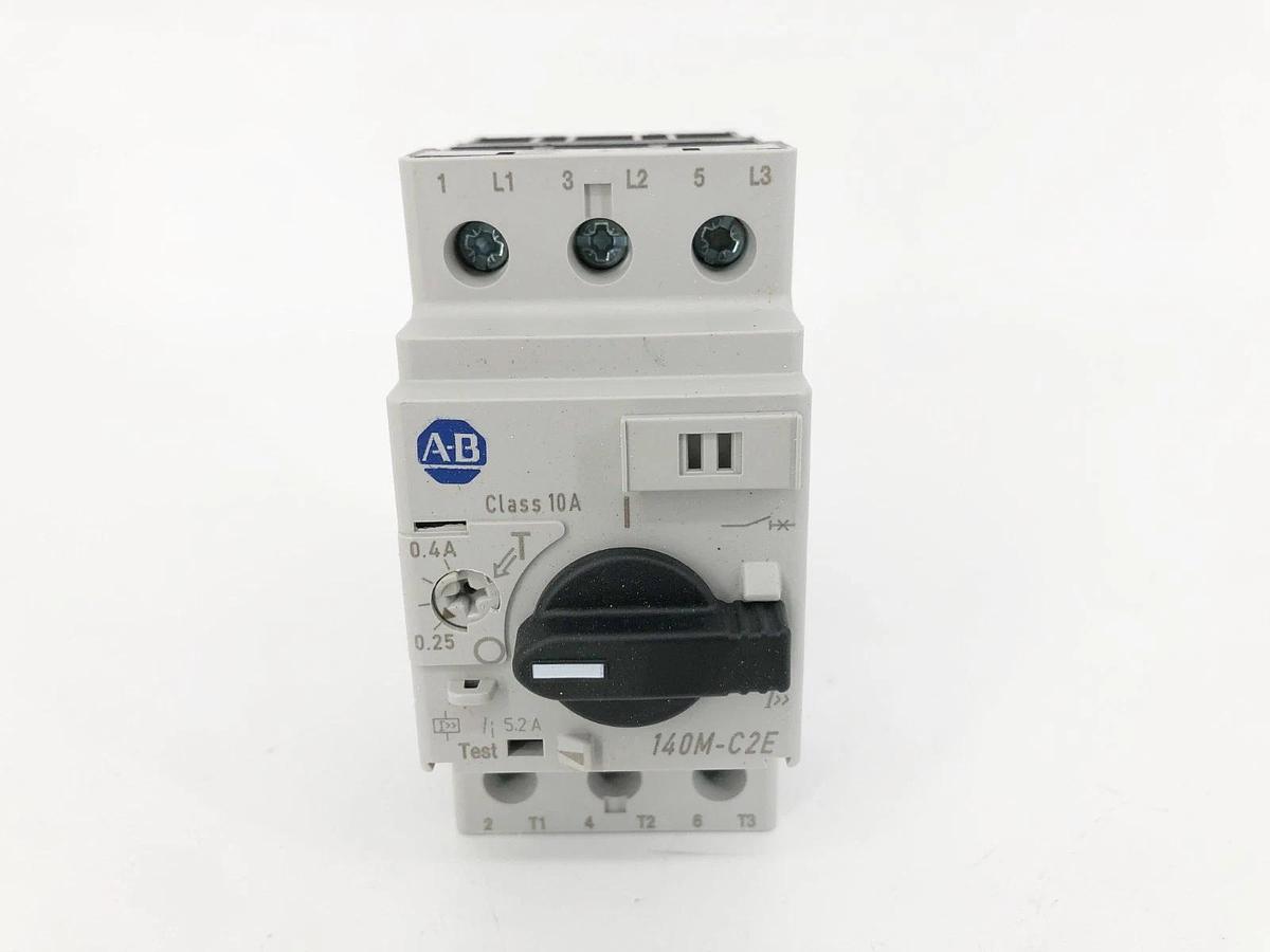 New Allen Bradley 140M-C2E-A40 Ser. C Motor Protector Circuit Breaker 0.25-0.4A
