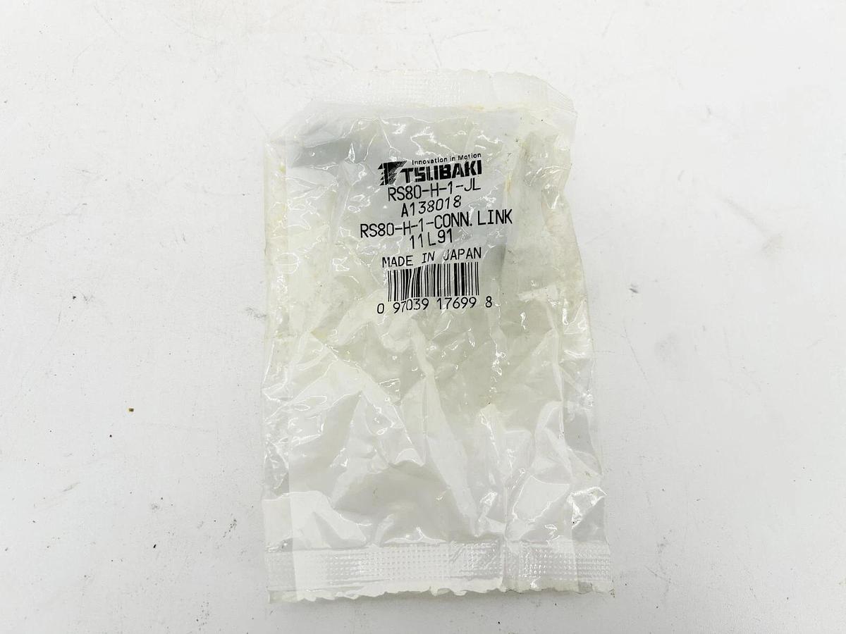 New Lot of 2 Tsubaki RS80-H-1-JL Roller Chain Link A138018