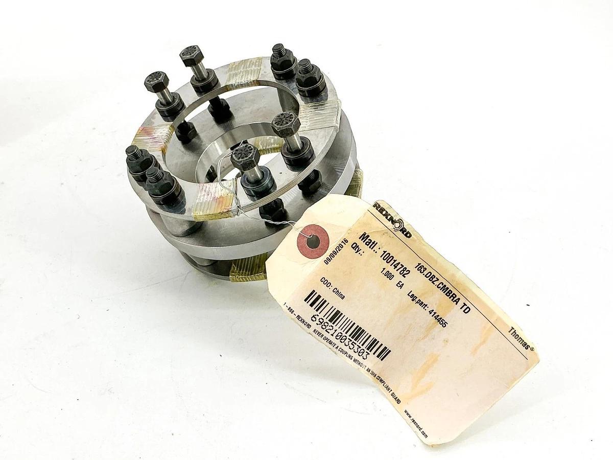 New Rexnord 10014782 Center Member Assembly 163.DBZ.CMBRA TD 414455