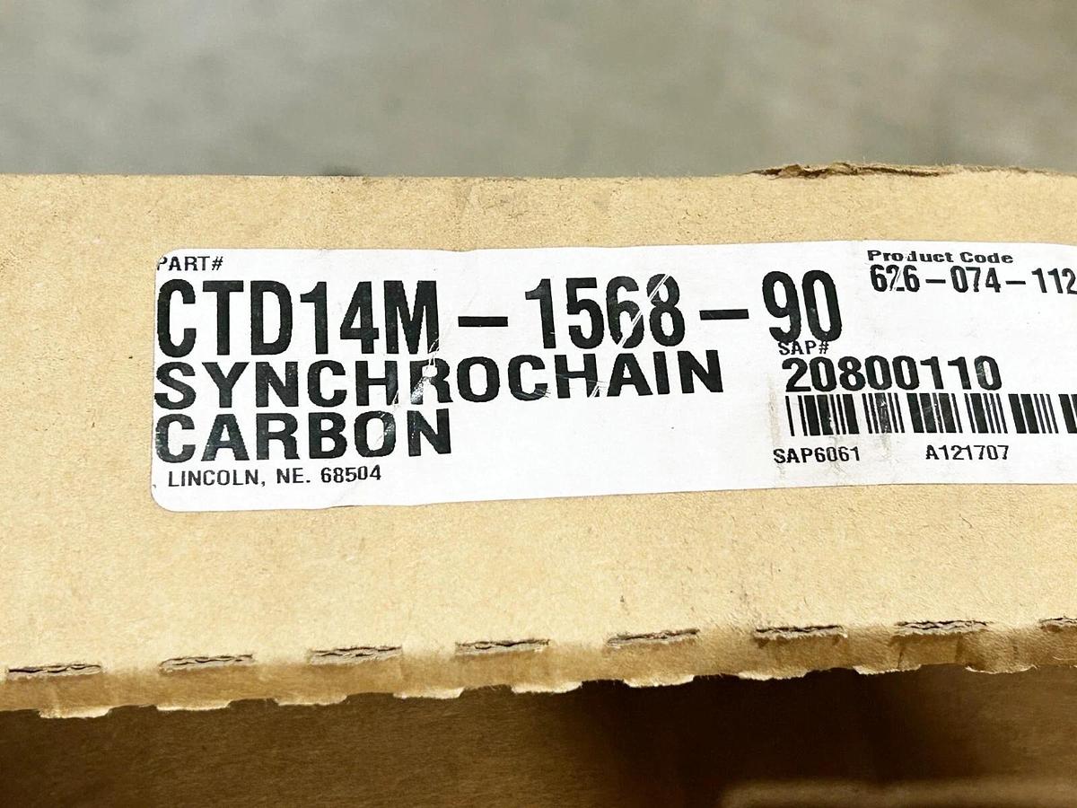 New Continental CTD14M-1568-90 Synchrochain Carbon Belt 112T