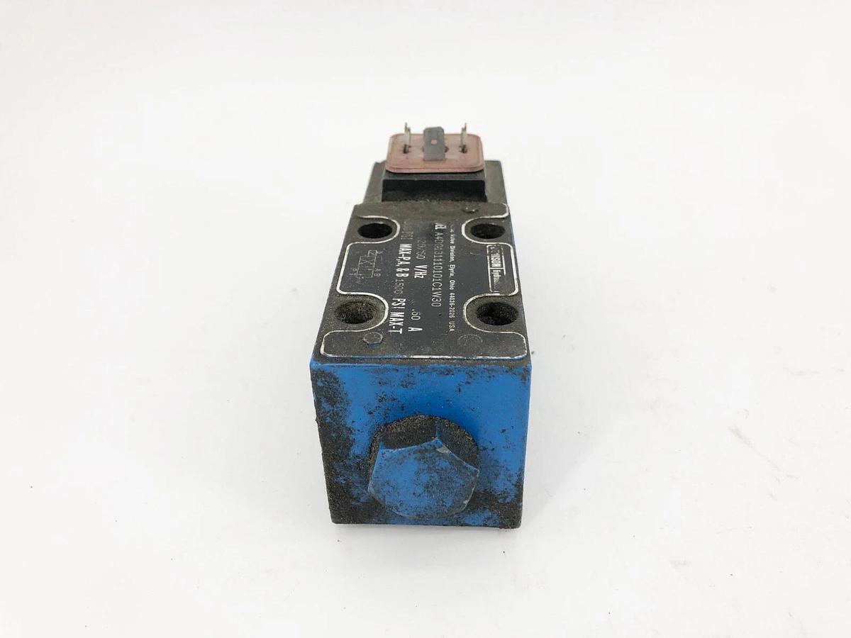 Used Denison Hydraulics A4D0131110101C1W30 Valve 120V 60Hz 0.60A 4000psi