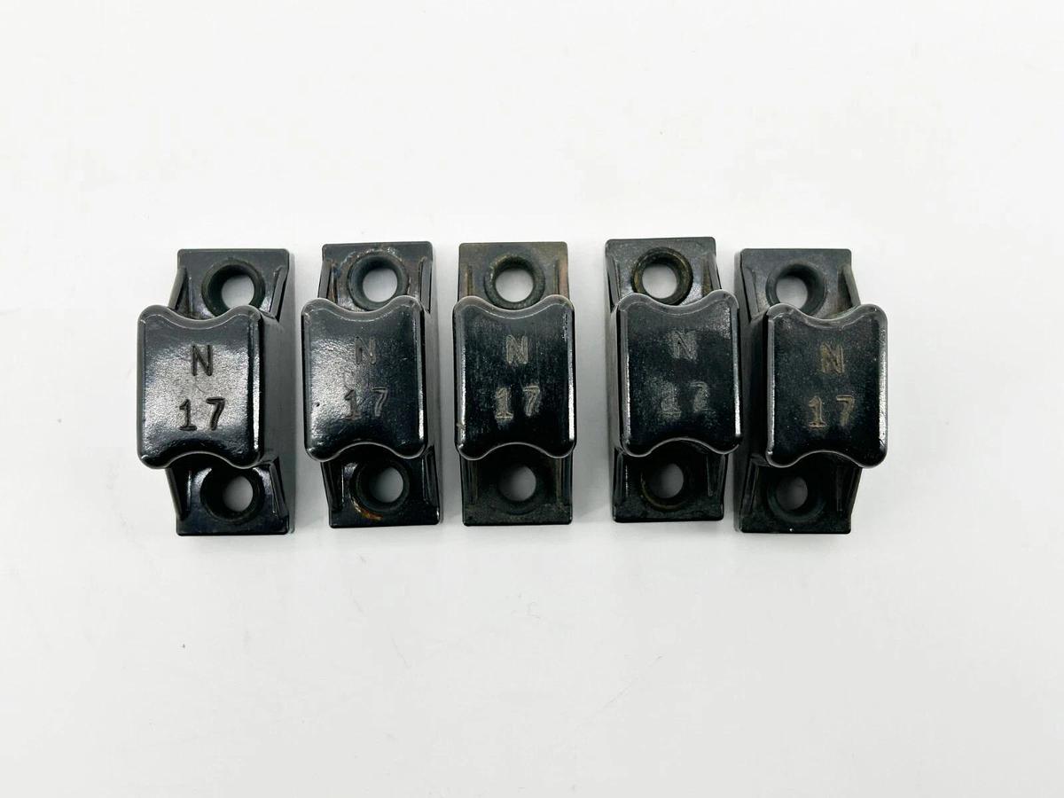 Used Lot of 5 Allen Bradley N17 Heater Element Overload Relay W/O Box