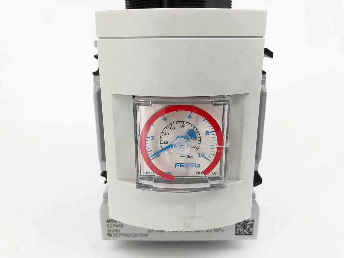 New Festo MS6-LRB-1/2-D6-RG-AS Regulator 527665 300psi - Minor Cosmetic Damage