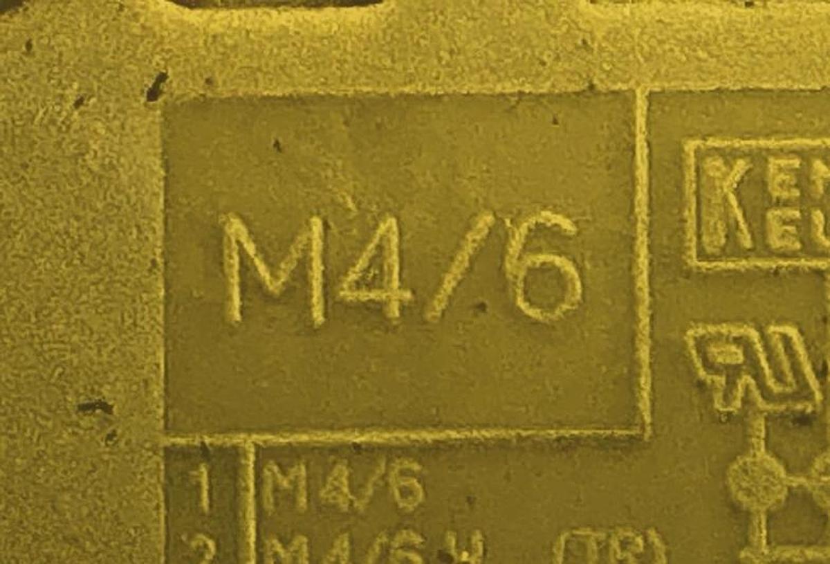 Used Lot of 35 ABB Entrelec M4/6-YELLOW Terminal Block 22-10AWG 32A 600V M4/6