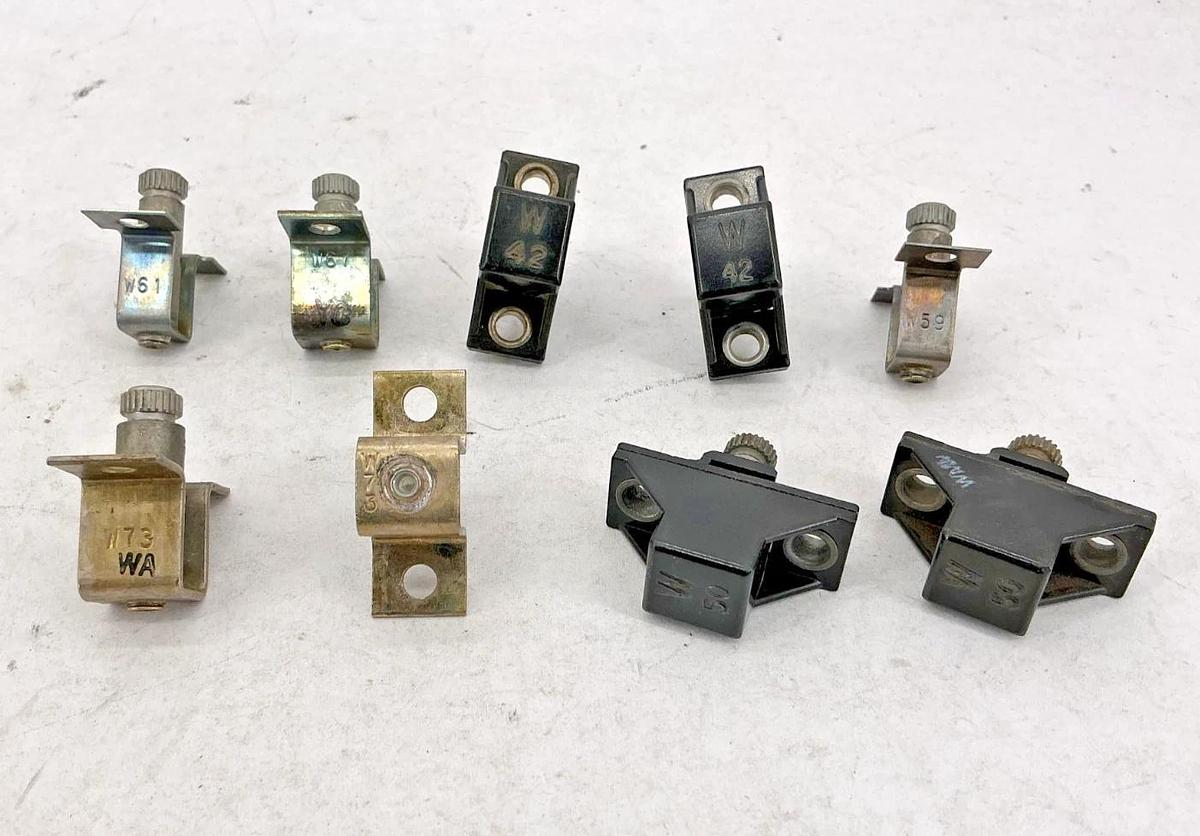 Lot of 9 New Random Assorted Allen Bradley Overload Relay Heater Elements