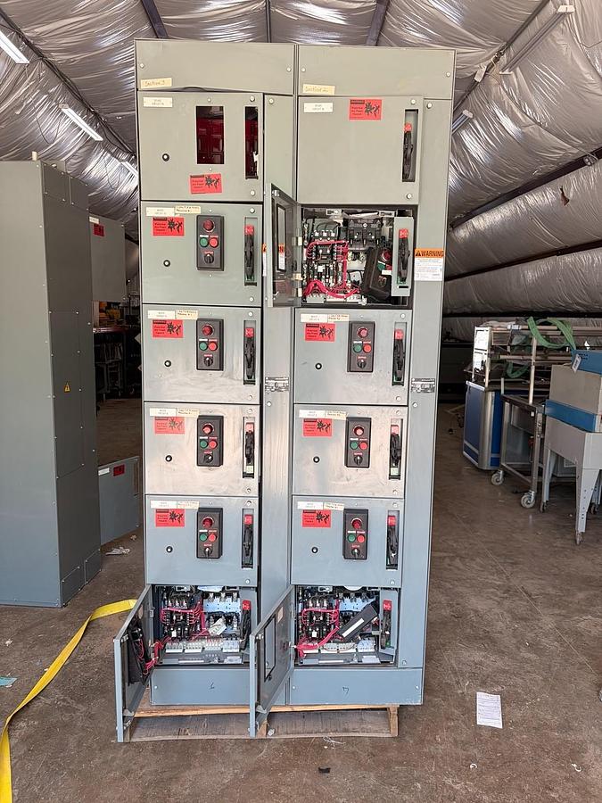Used Allen Bradley 2112B-CDCD-7FA2H-20J-42GT-79U-9018 Fusible Combination Starter Siz