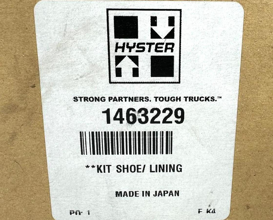 New Hyster 1463229 Right Hand Break Shoe Set - Missing Parts