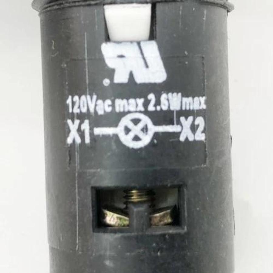 Lot of 4 New Baco Controls S20SA/SB White Indicator Lights 120V - No Box