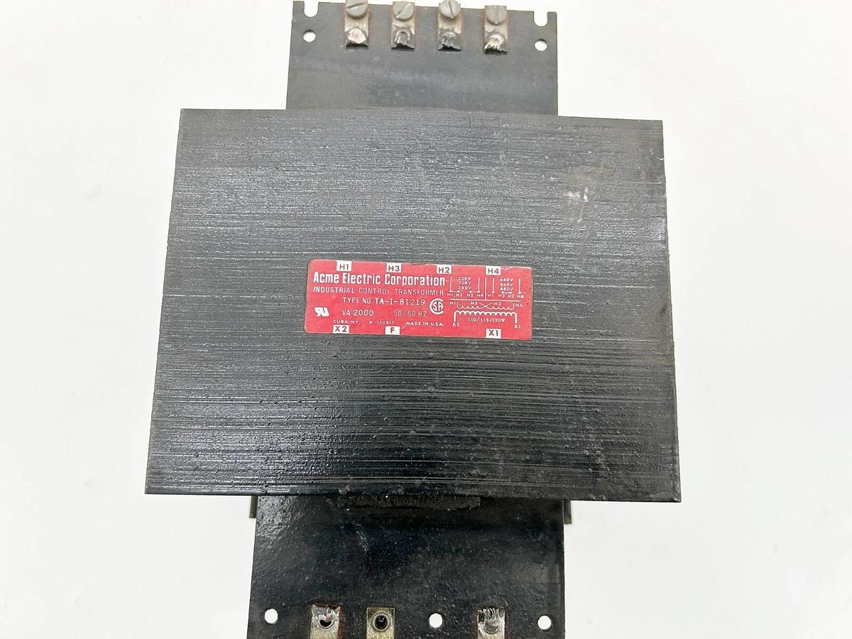 New Acme Electric TA-1-81219 Transformer 2KVA 480V