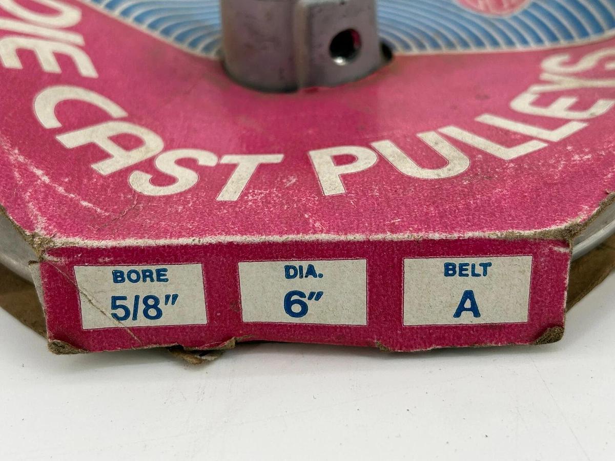 New Chicago Die Casting MFG 600-A 5/8" Bore Belt A 6"