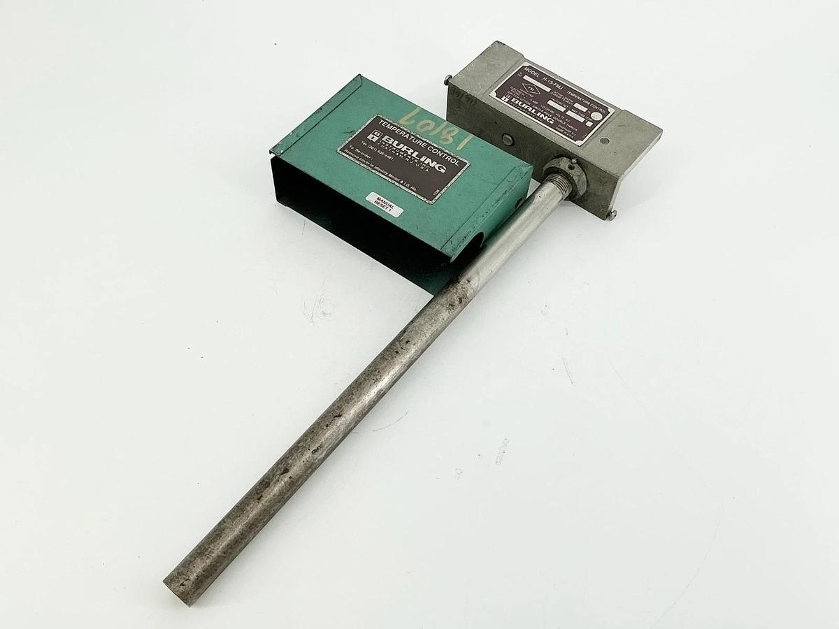 Used Burling H-1S-FMJ Temperature Control 700 Deg F 450Set Temp 8.5"