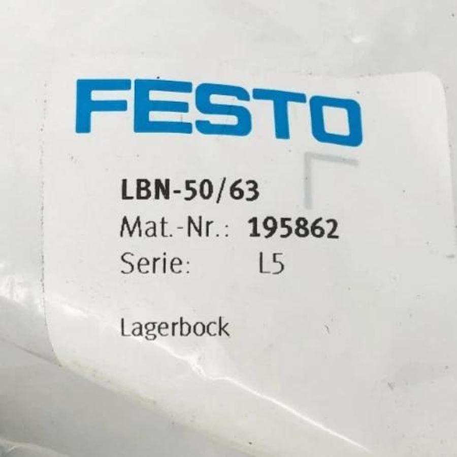 Lot of 2 New Festo LBN-50/63 Clevis Foot 195862