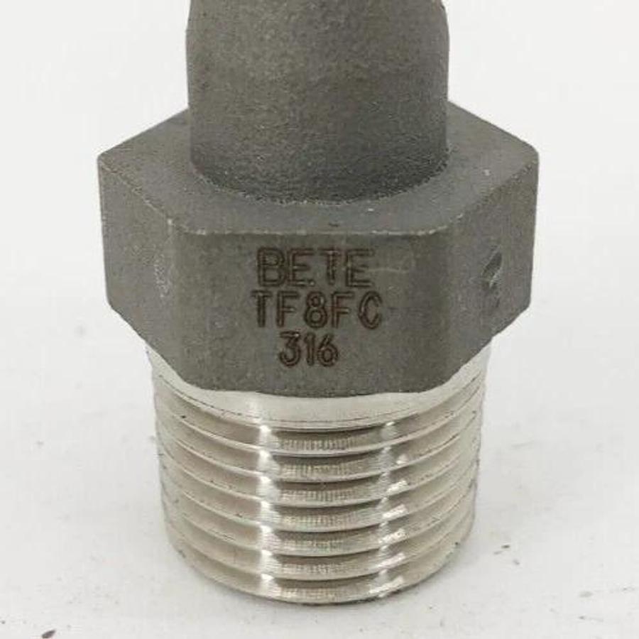 New Bete TF8FC Spiral Nozzle 120° 3/8" 316