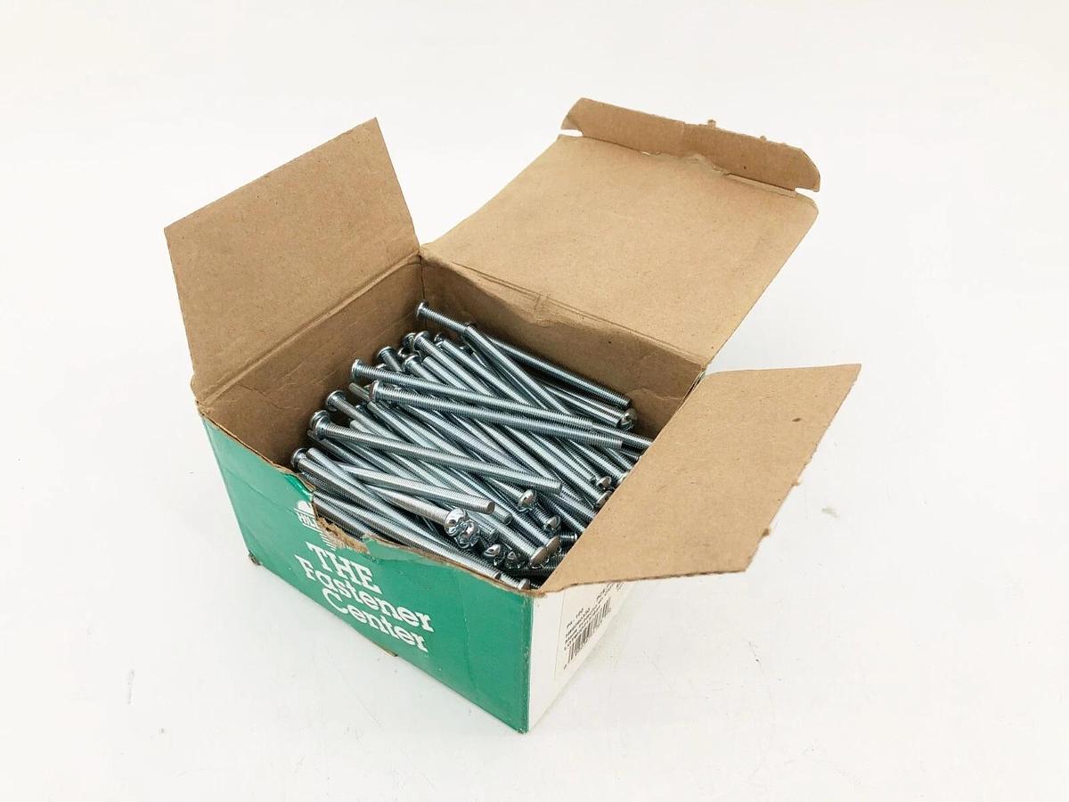 Box of 130 New Hillman 1NA36 Round Combo Machine Screws #10-32 x 3-1/2"