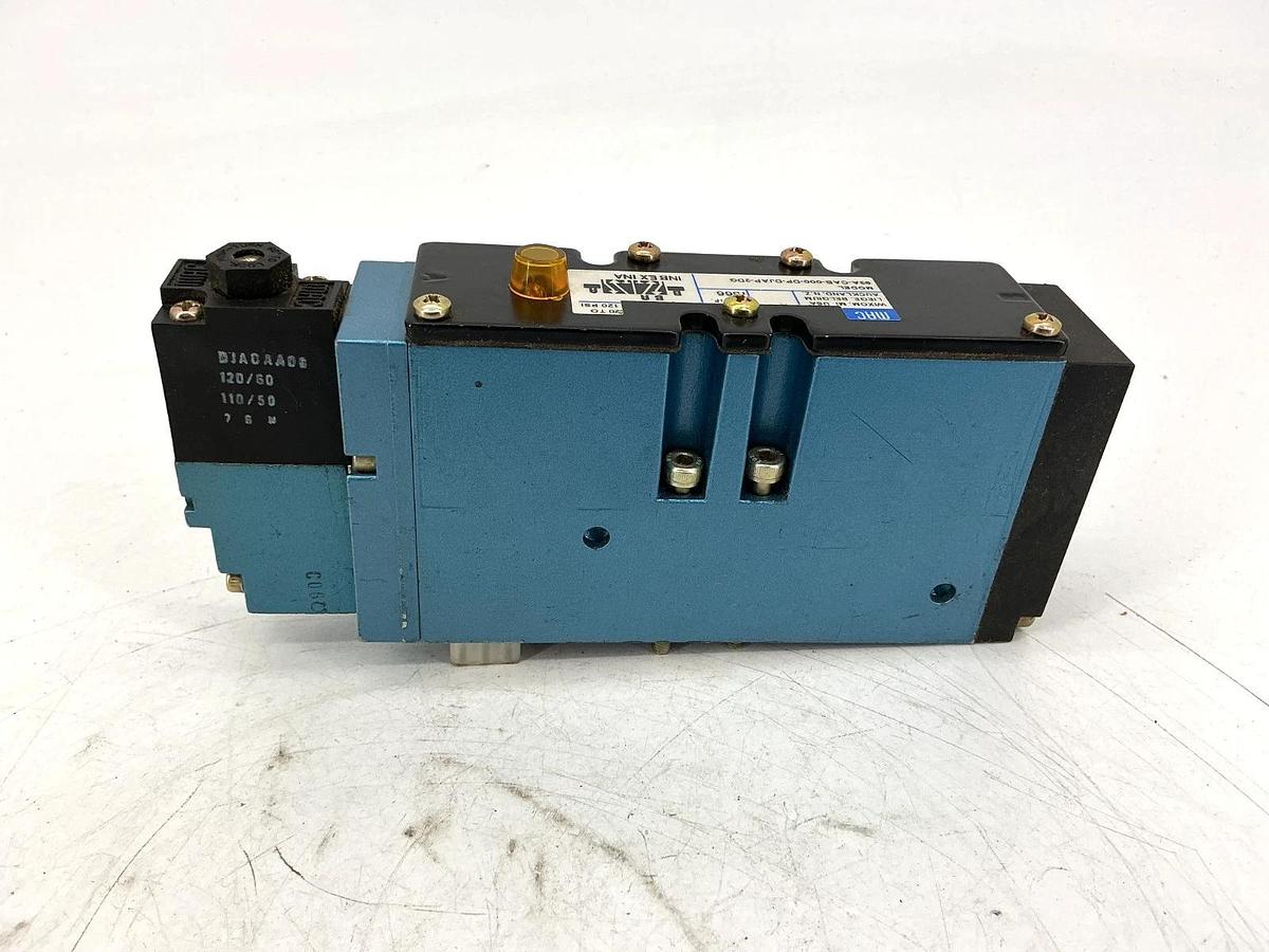 New MAC Valves 93A-CAB-000-DP-DJAP-2DG 2.9Watts 110/120VAC 120PSI - No Box