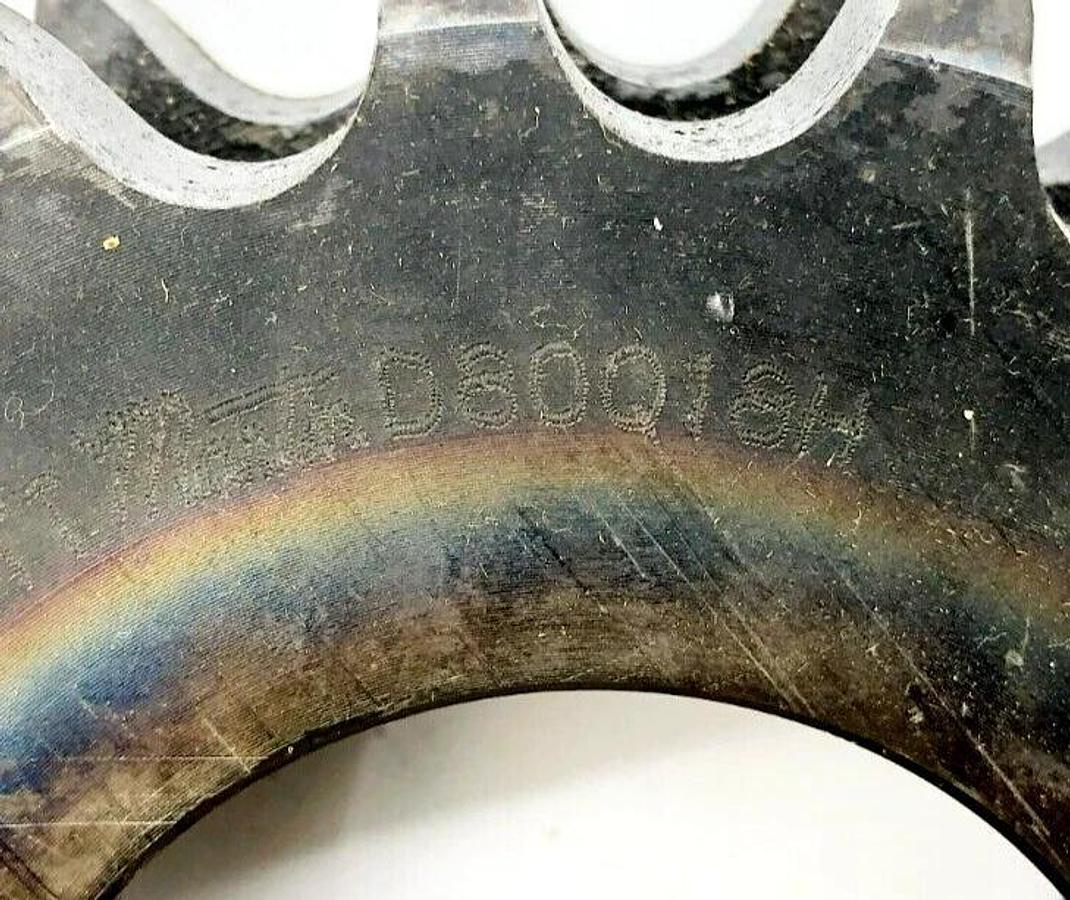 Used Martin D80Q18H Split Double Roller Sprocket 18 Teeth 2-3/4" Bore