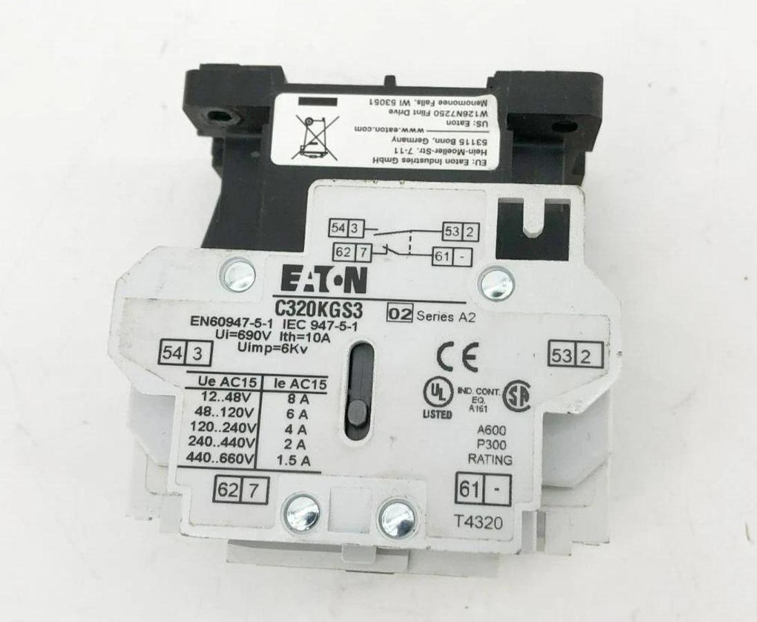 New Eaton AN59BN0 Contactor 18A NEMA Size 0