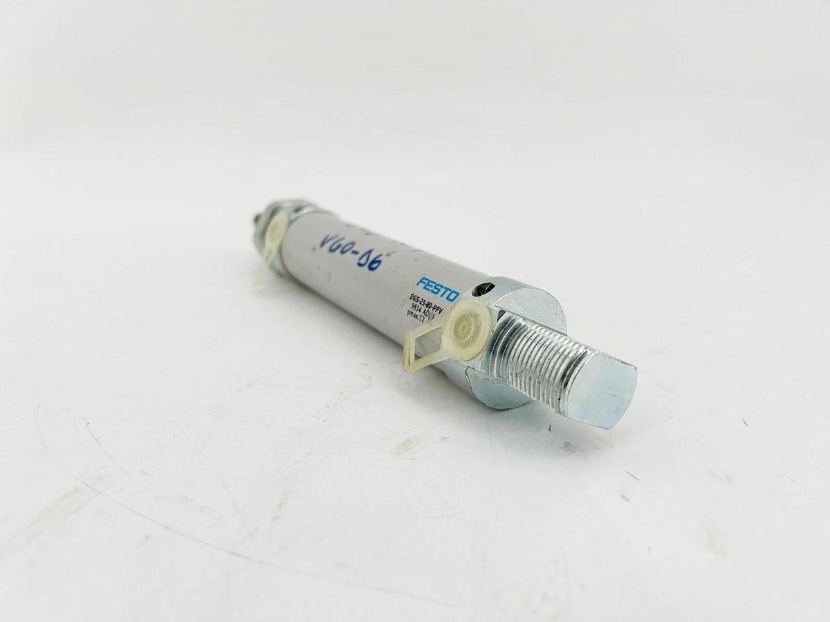 New Festo DGS-25-80-PPV Pneumatic Cylinder 12Bar 3.5" Stroke 9834