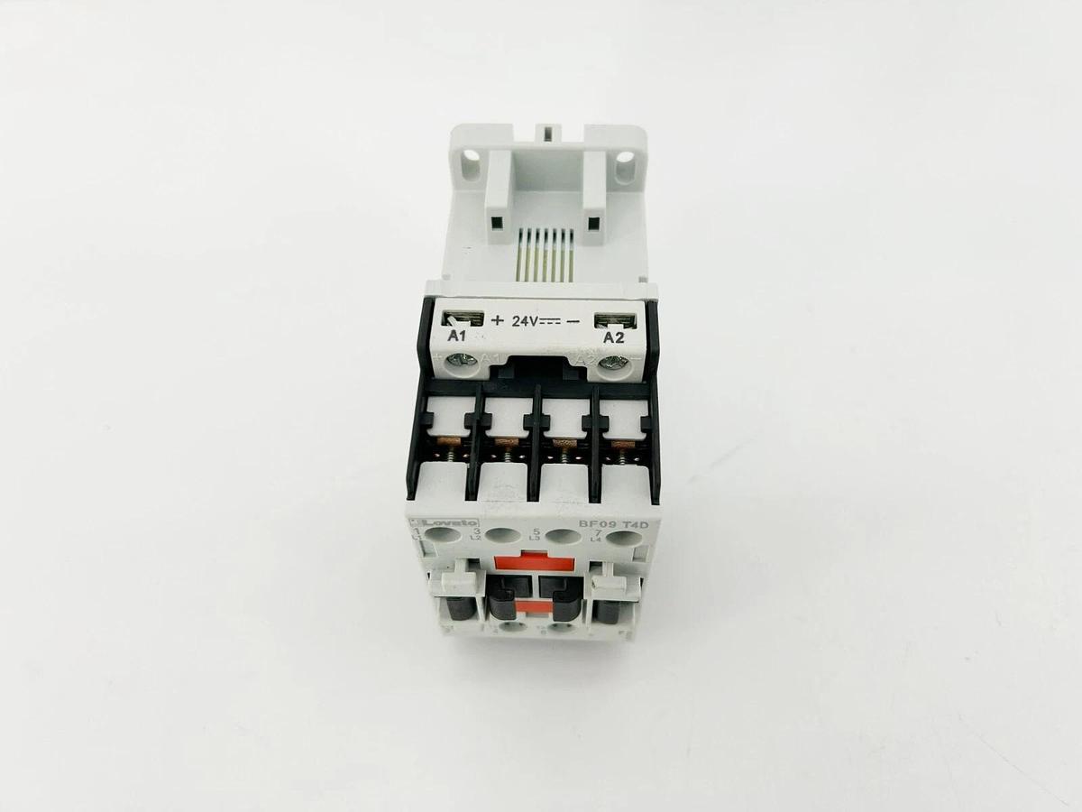 New Lovato BF09T4D024 Contactor, 24VDC, 25A BF09 T4 D024