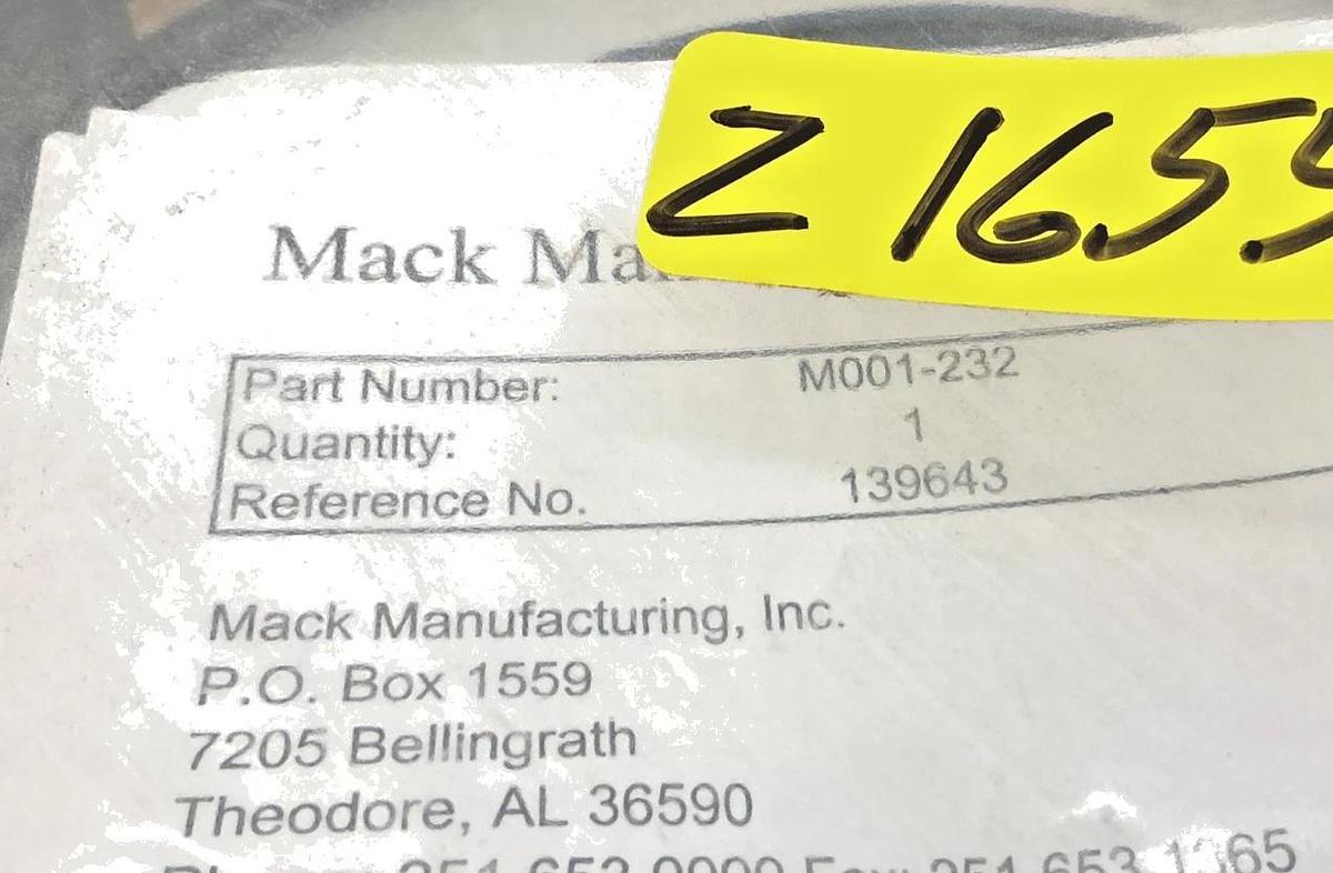 New Mark Manufacturing M001-232 Hydraulic Cylinder Repair Kit