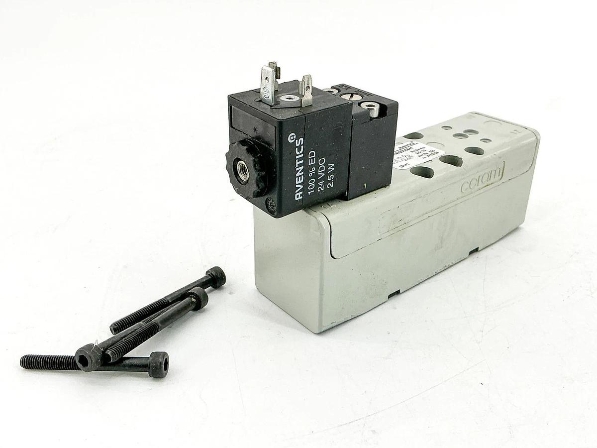 New Aventics R432006441 Solenoid Valve 150PSI 24VDC 2.5W GT-010061-03940
