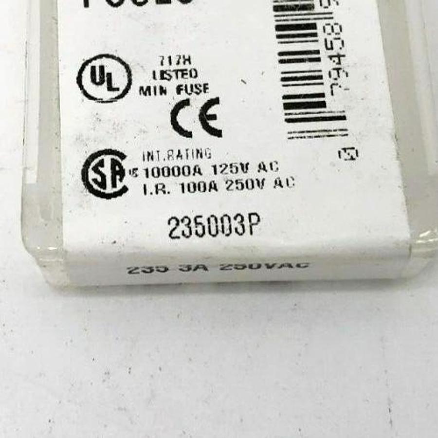 Lot of 18 New Littelfuse 235005P Fast Acting Fuses 5A 125V