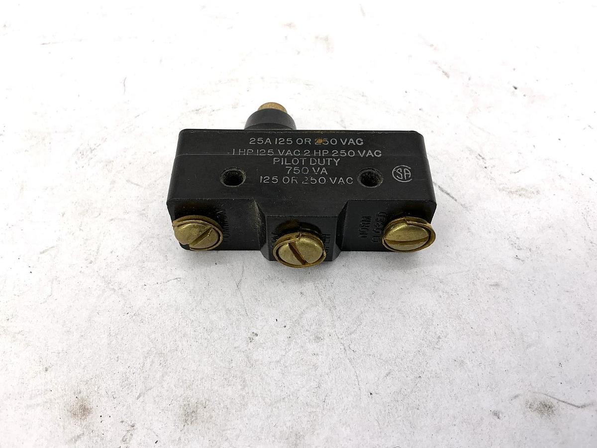 Lot of 2 New Honeywell Micro Switch BE-2RB-A4 Top Limit Switch 25A 250V