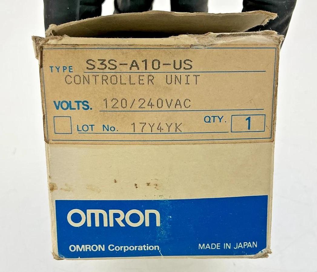 New Omron S3S-A10-US Controller Unit 12-Pin 120/240VAC Relay Contact 5A 250V