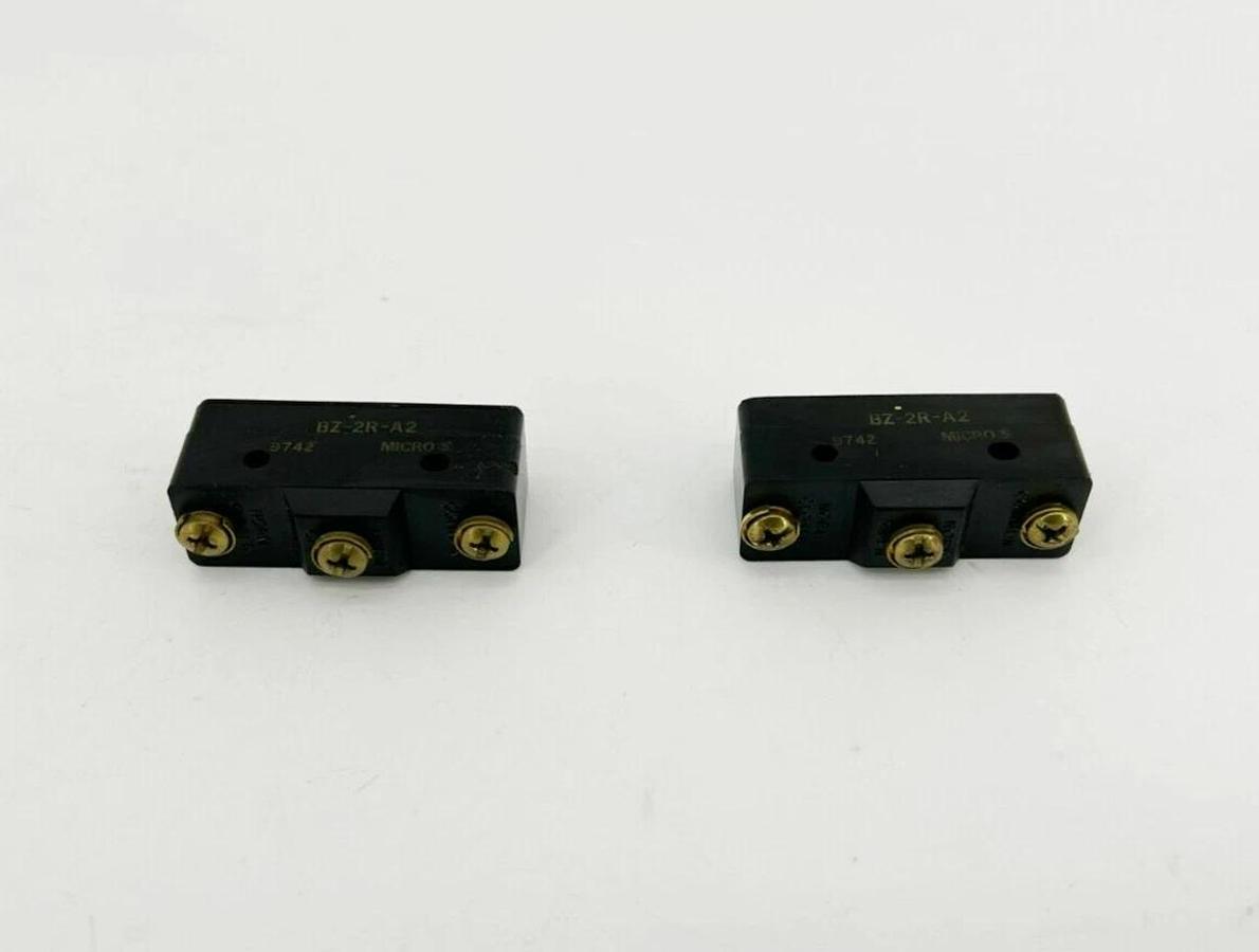 Lot of 2 New Honeywell BZ-2R-A2 Snap-Action Switches