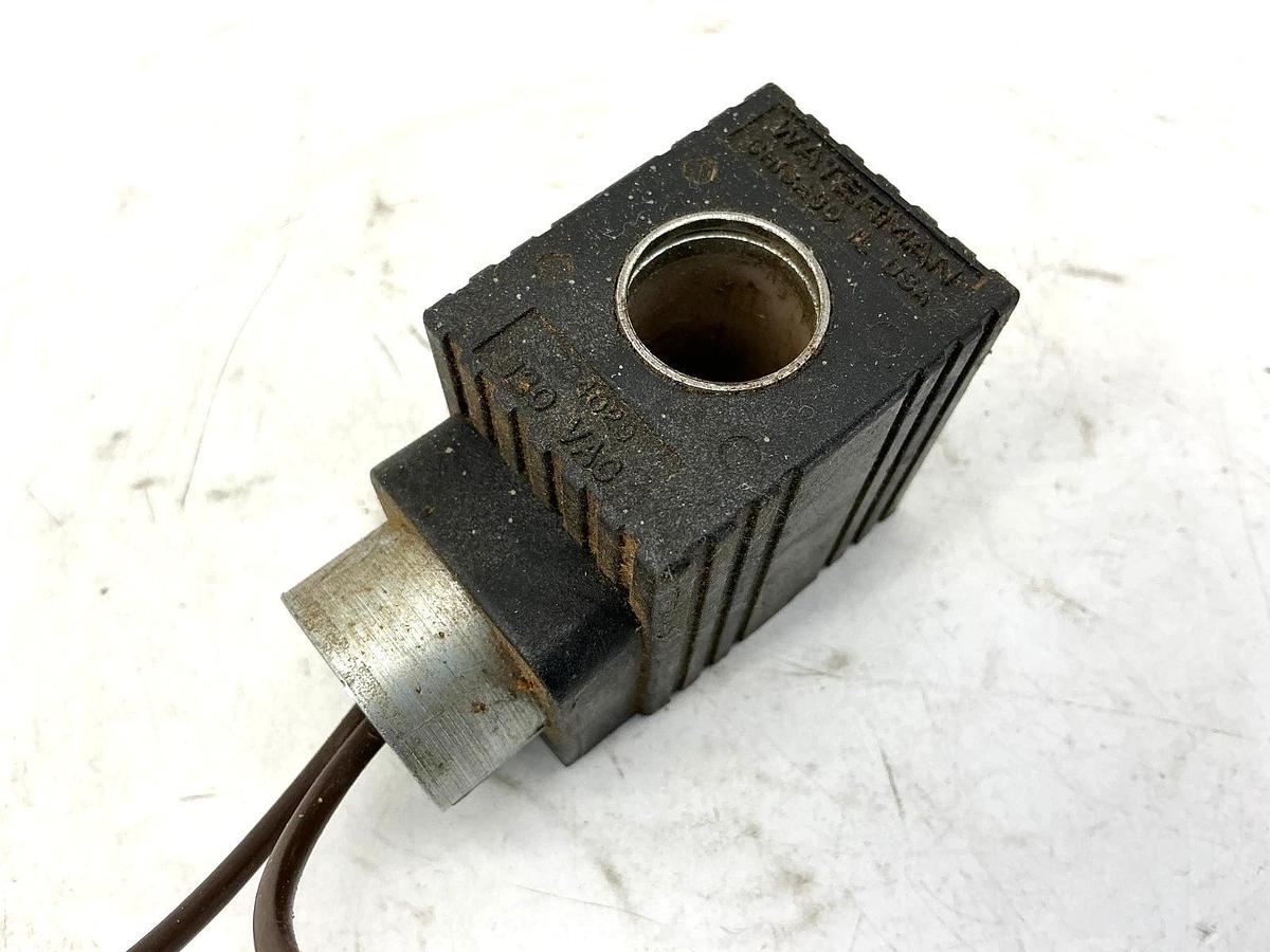 Used Waterman 704029 Coil 2-Wire 17W 120VAC 50/60HZ