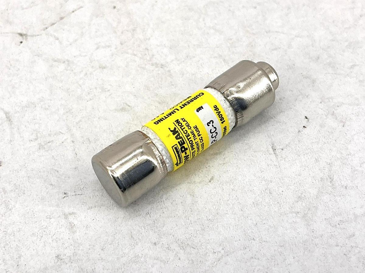 New Bussmann LP-CC-3 Low-Peak Time-Delay Class CC Fuse 3A 600V Box of 10