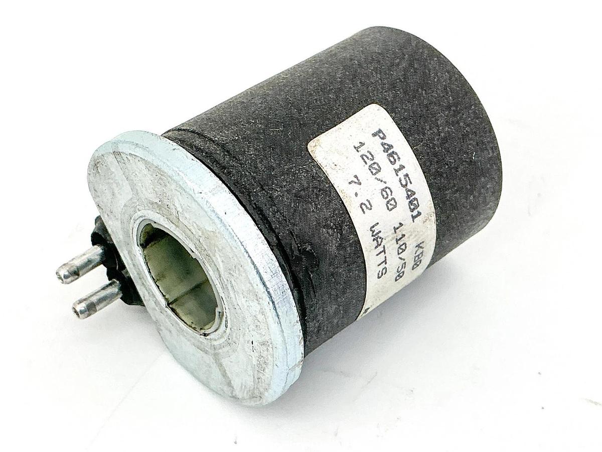 Used Parker P461501 Pneumatic Solenoid Coil 120V 60Hz 7.2W KB0