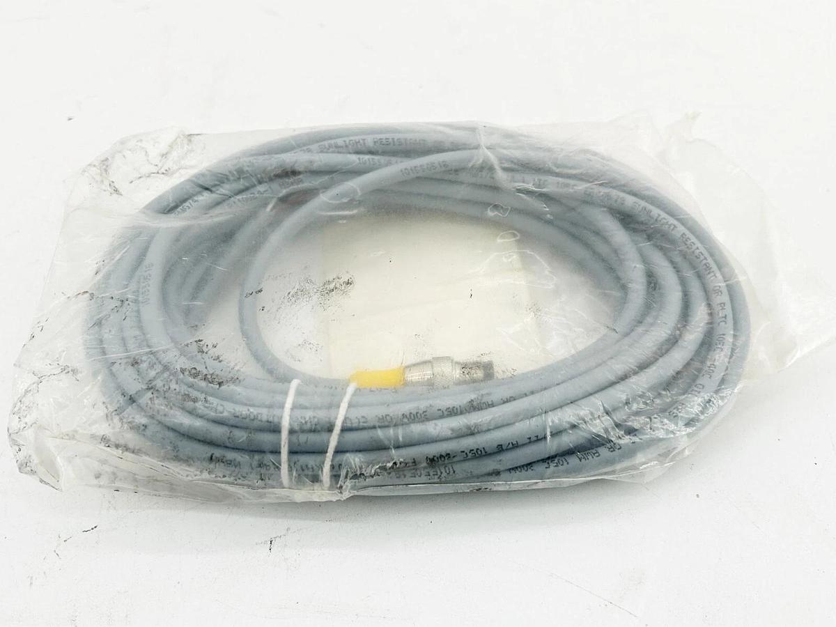 New Turck RS 4.4T-8 Single Ended Cordset 4 Wire T Barb 8 Meter U2070-3