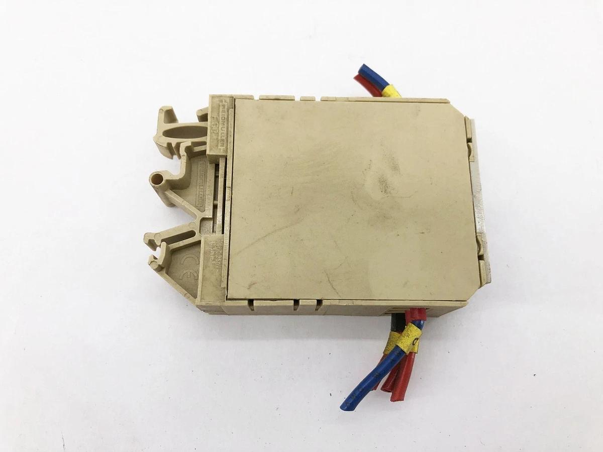 Used Weidmuller 117406 Relay Module EGO3 Octocoupler 12-28V