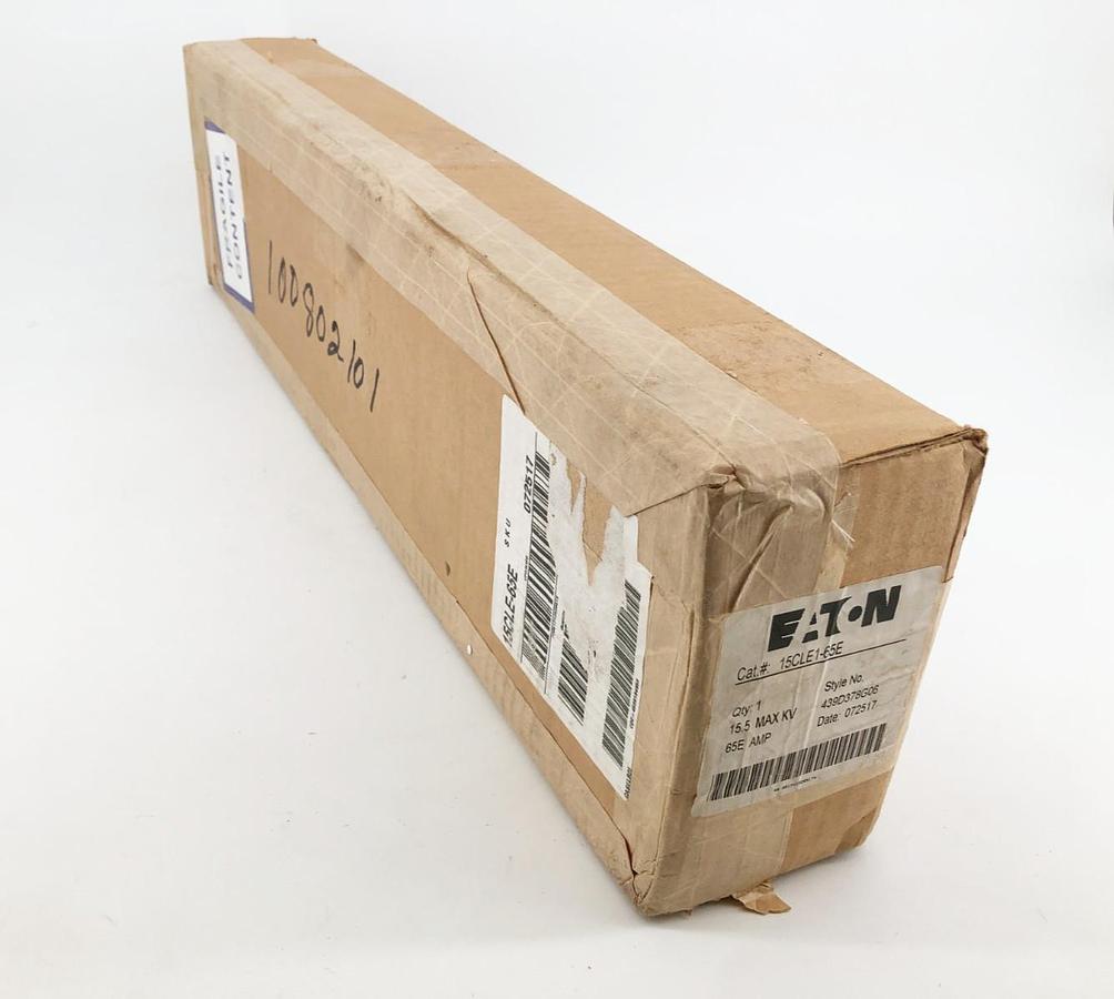 New Eaton 15CLE1-65E Fuse 15.5 kV 65E Amps 439D378G06 Sealed Box