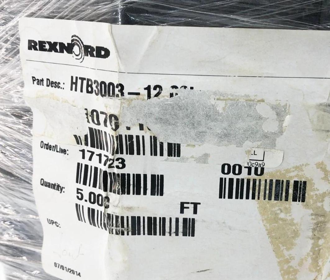 New Rexnord 91070115 Flattop Mattop HTB3003-12.00" HTBLBP3003-12" 5FT. - No Box
