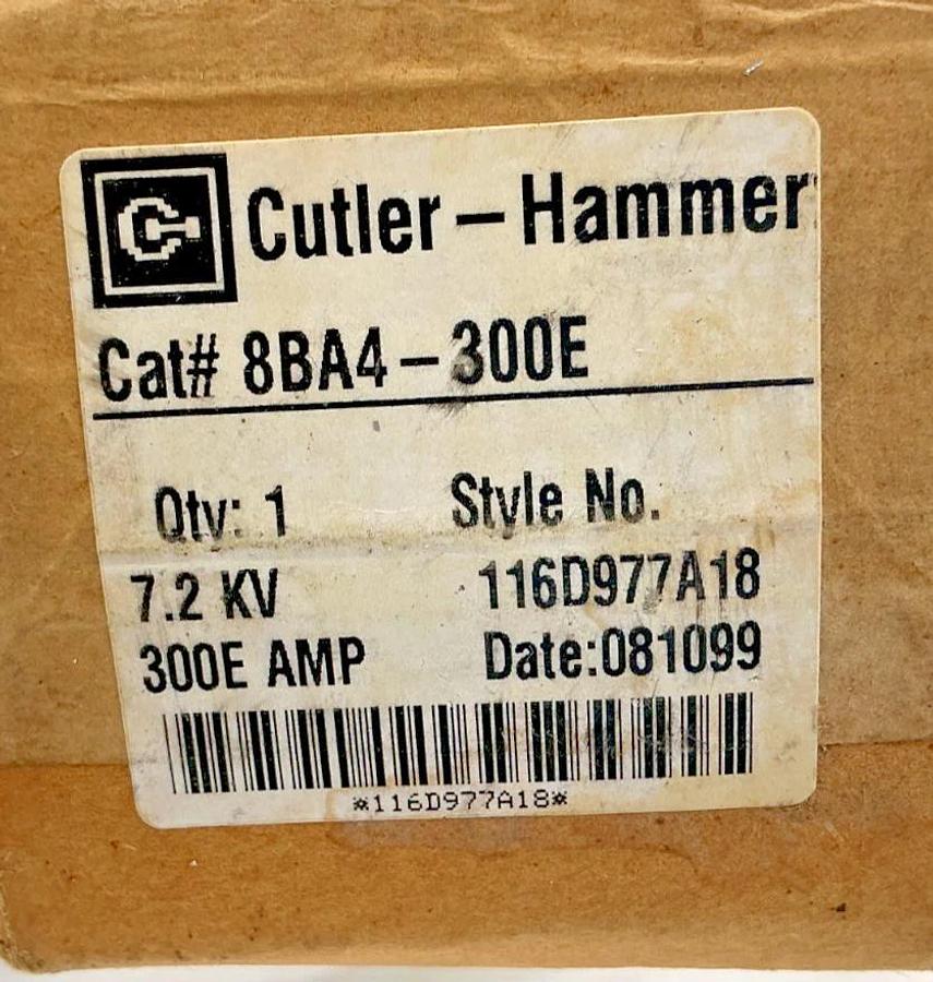 New Cutler-Hammer 8BA4-300E Expulsion Fuse Refill 7.2 KV 116D977A18