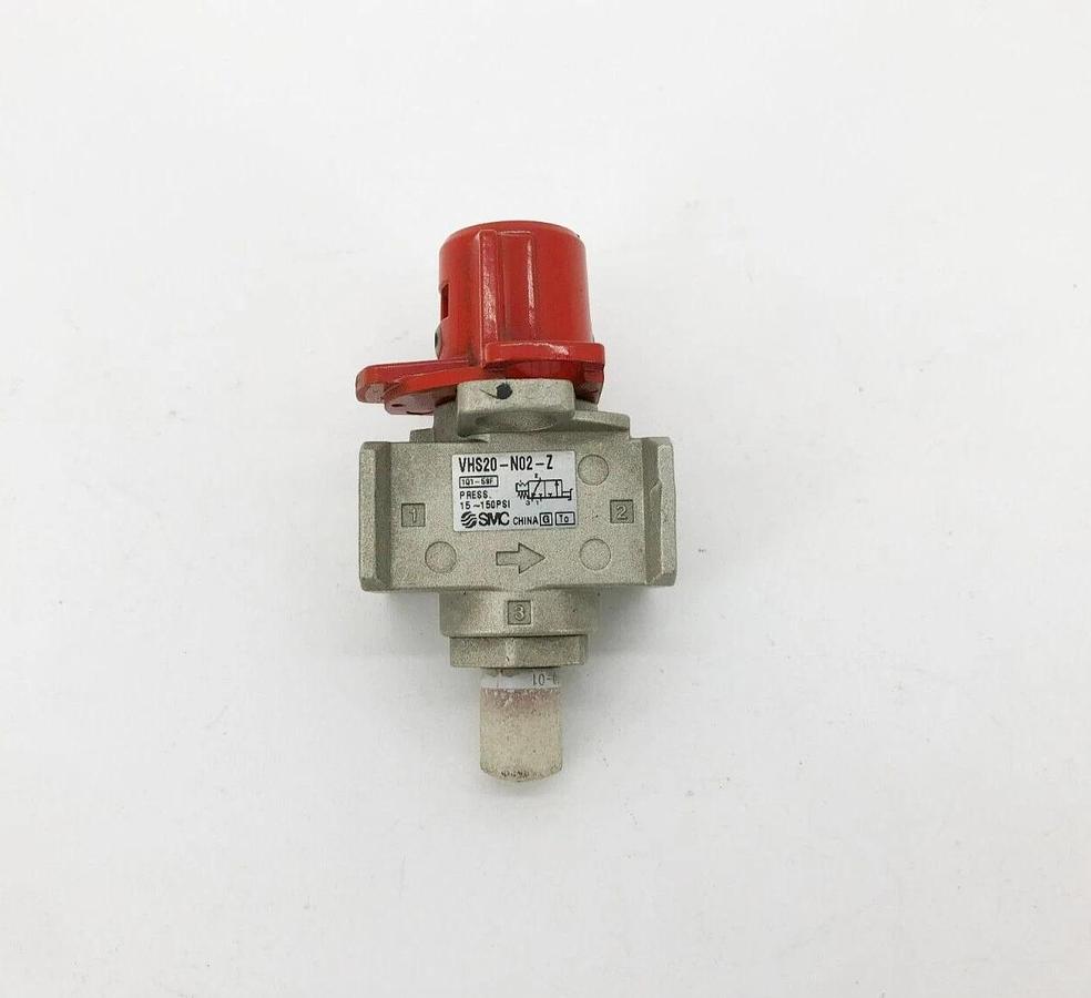 New SMC VHS20-N02-Z Manual Pressure Relief Valve 15-150psi