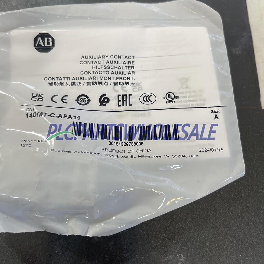 New Lot of 2 Allen Bradley 800E-3X10 Contact Block 690V 10A Ser.A - No Box