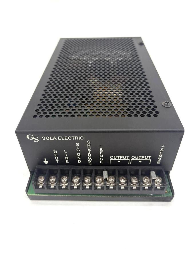 New Sola 86-24-262 Power Supply 115/230VAC Input 24VDC Output - No Box