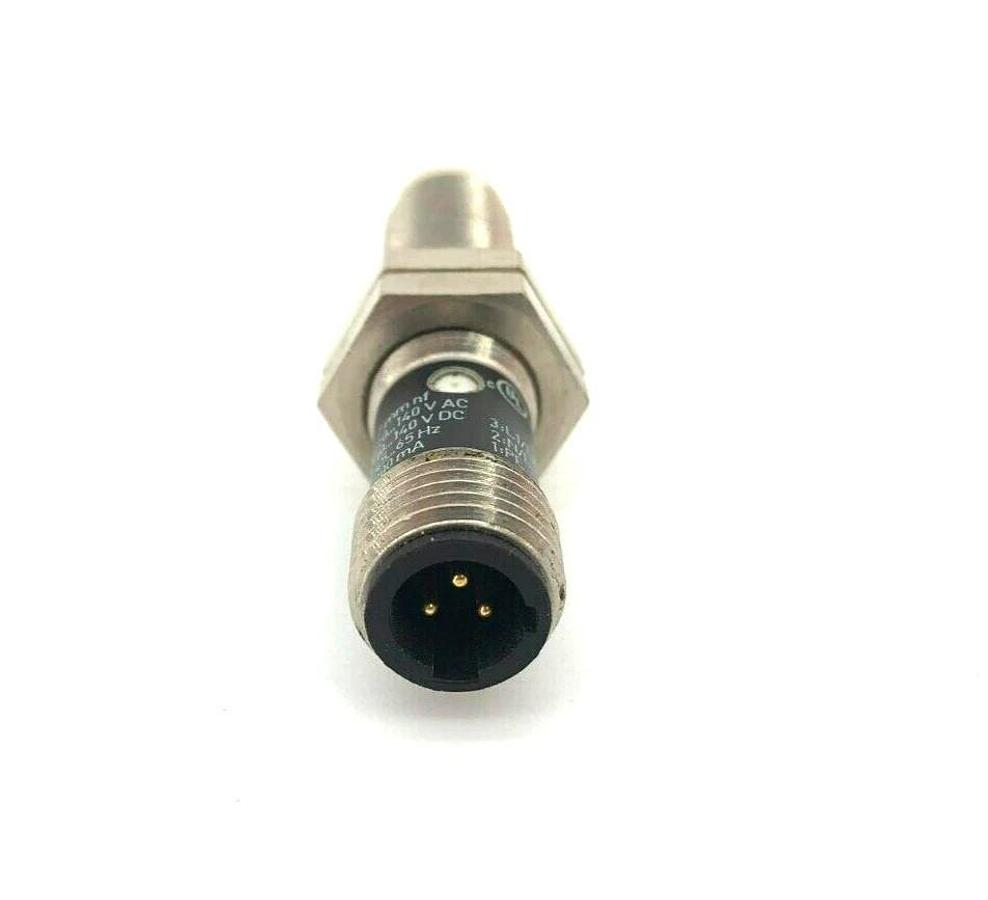 Used IFM Efector IF0312 Inductive Proximity Sensor 20 to 140VAC/DC, 2 Wire, 7mm