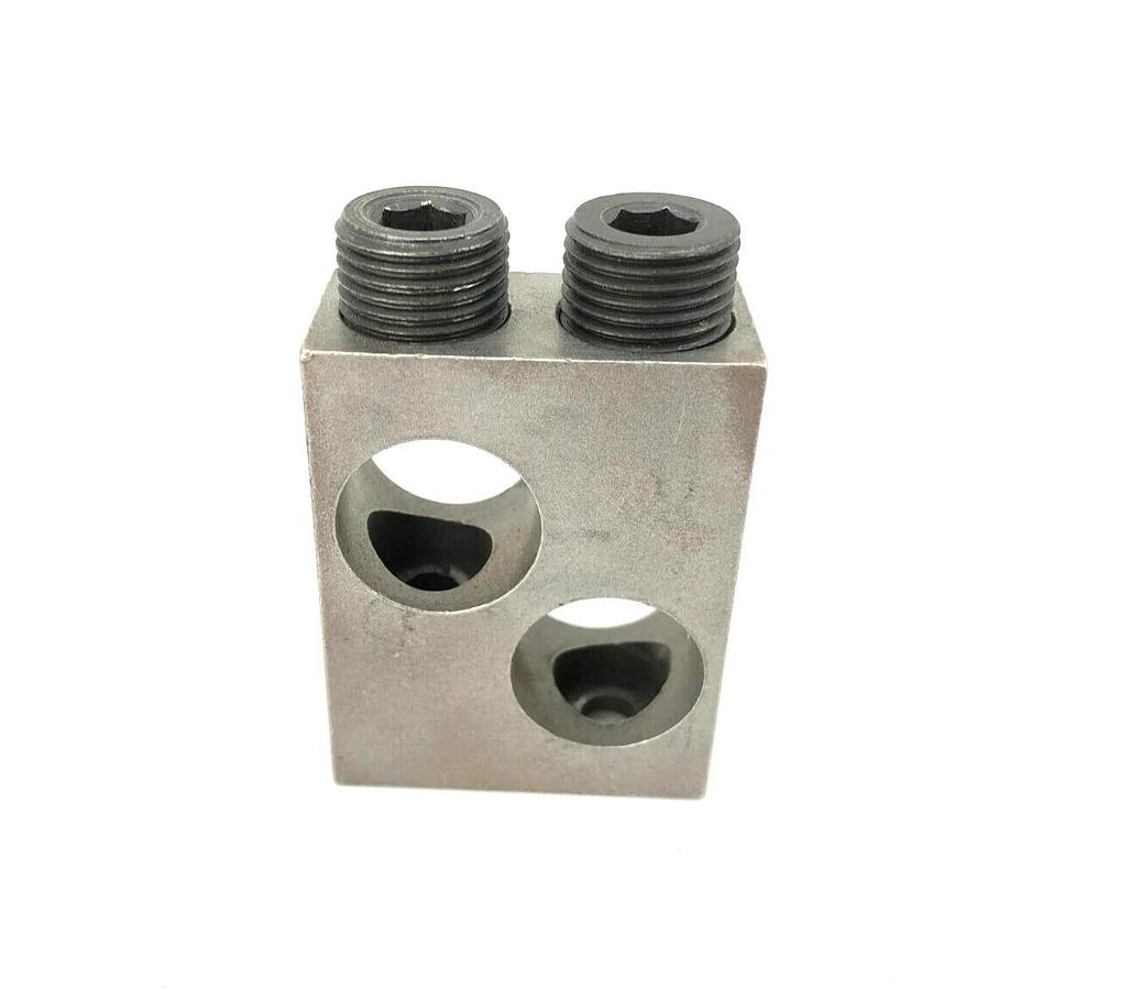 New Ilsco D3168 Terminal Lug, (2)500MCM-4/0, AL9CU