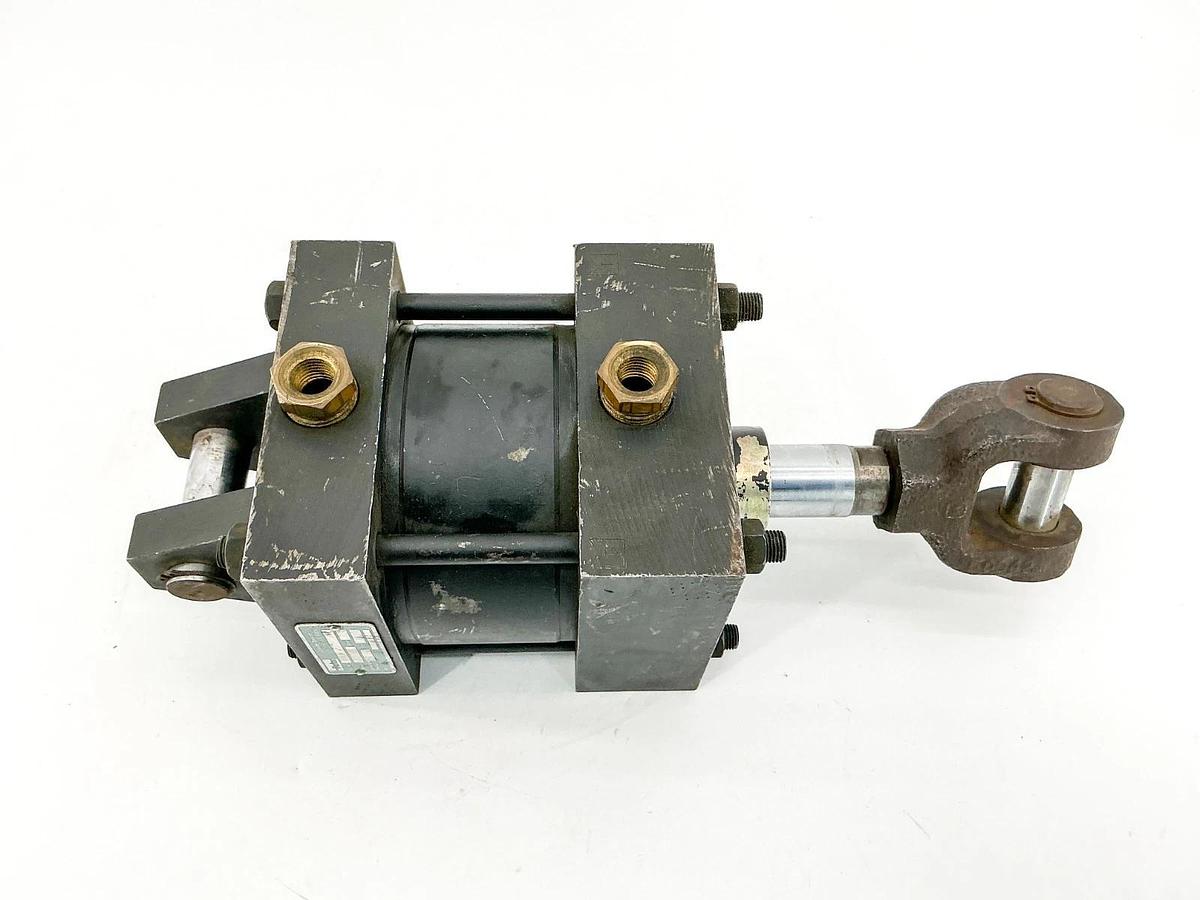 Used Parker BBMA14 Pneumatic Cylinder 4" Bore 250PSI