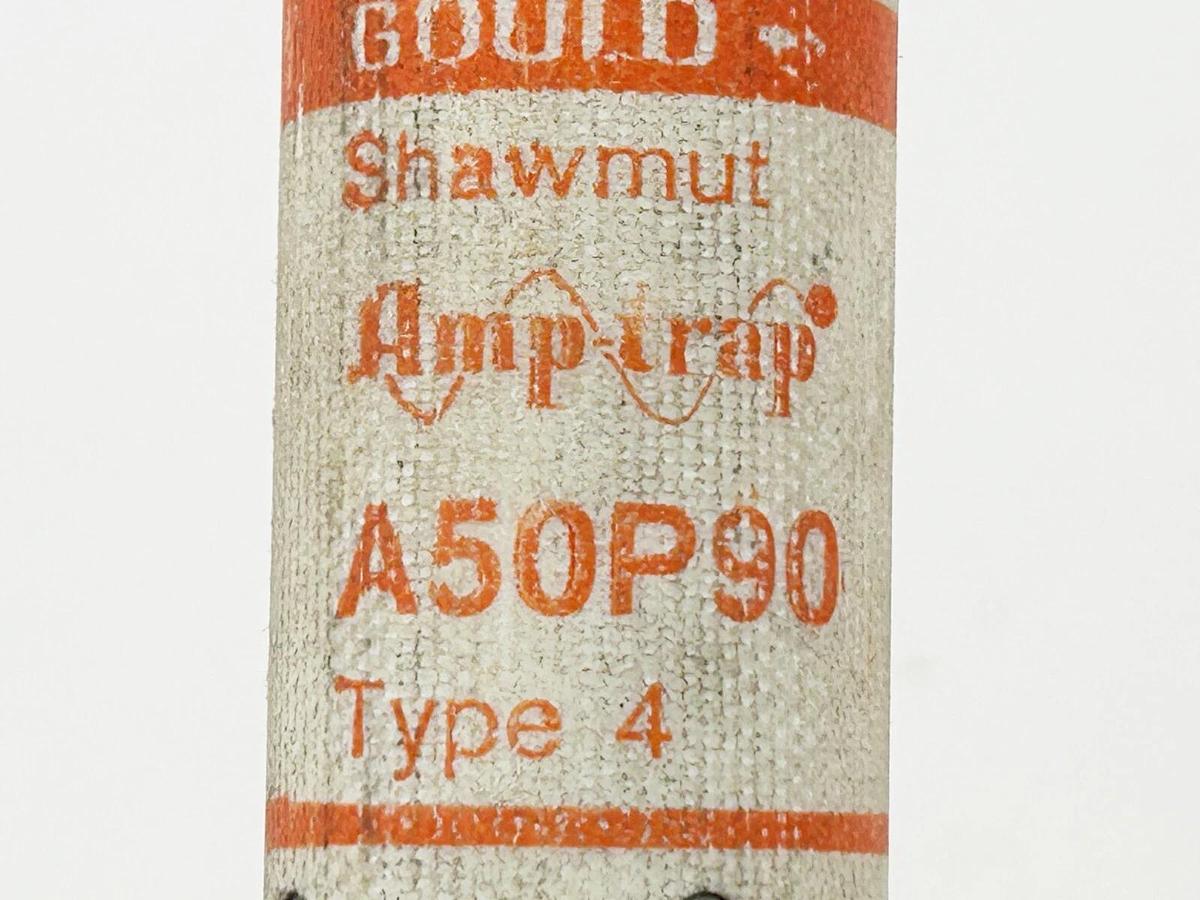 New Lot of 3 Gould Shawmut A50P90 Fast Acting Fuse 90A 500V
