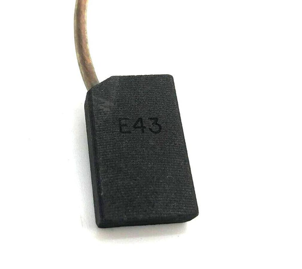 Lot of 6 New Unbranded E43 Carbon Brushes 1-1/4"x3/4"x5/16"