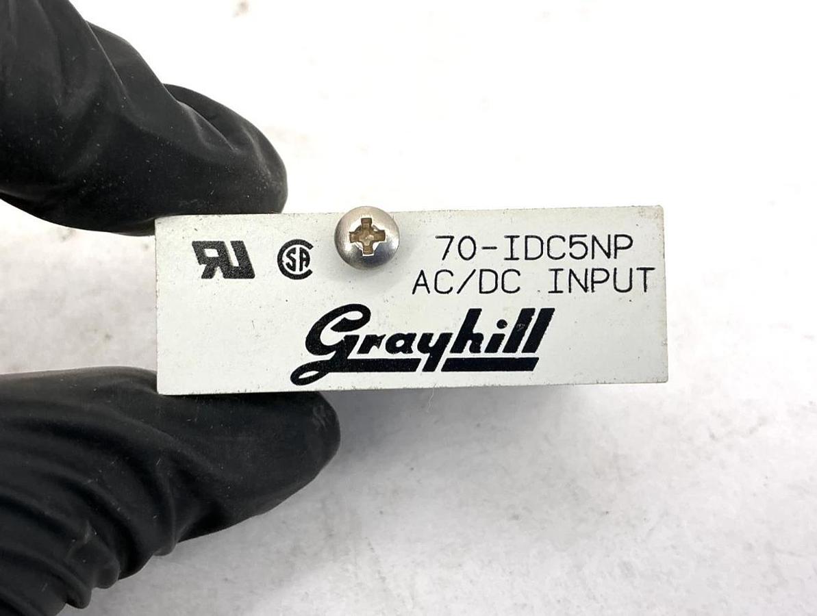 Lot of 2 New Grayhill 70-IDC5NP PLC I/O Module AC/DC Input 5-Pin 32V - No Box
