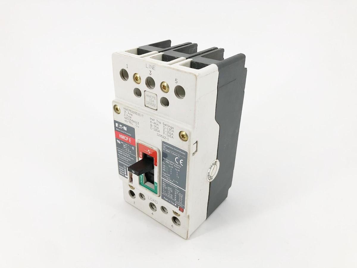 New Cutler Hammer HMCPE015E0CIT Motor Circuit Breaker 480V 15A - No Box